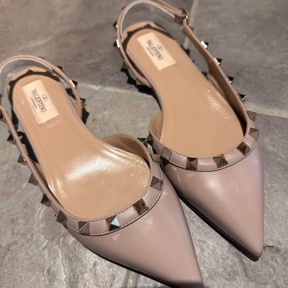 Valentino Nude Ballet flats